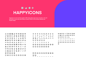 Happy Premium Icons Pack