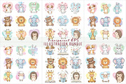 Animal lover illustrations bundle, an Animal Illustration by Sofia's Fashion (Thumbnail 2 of 3)