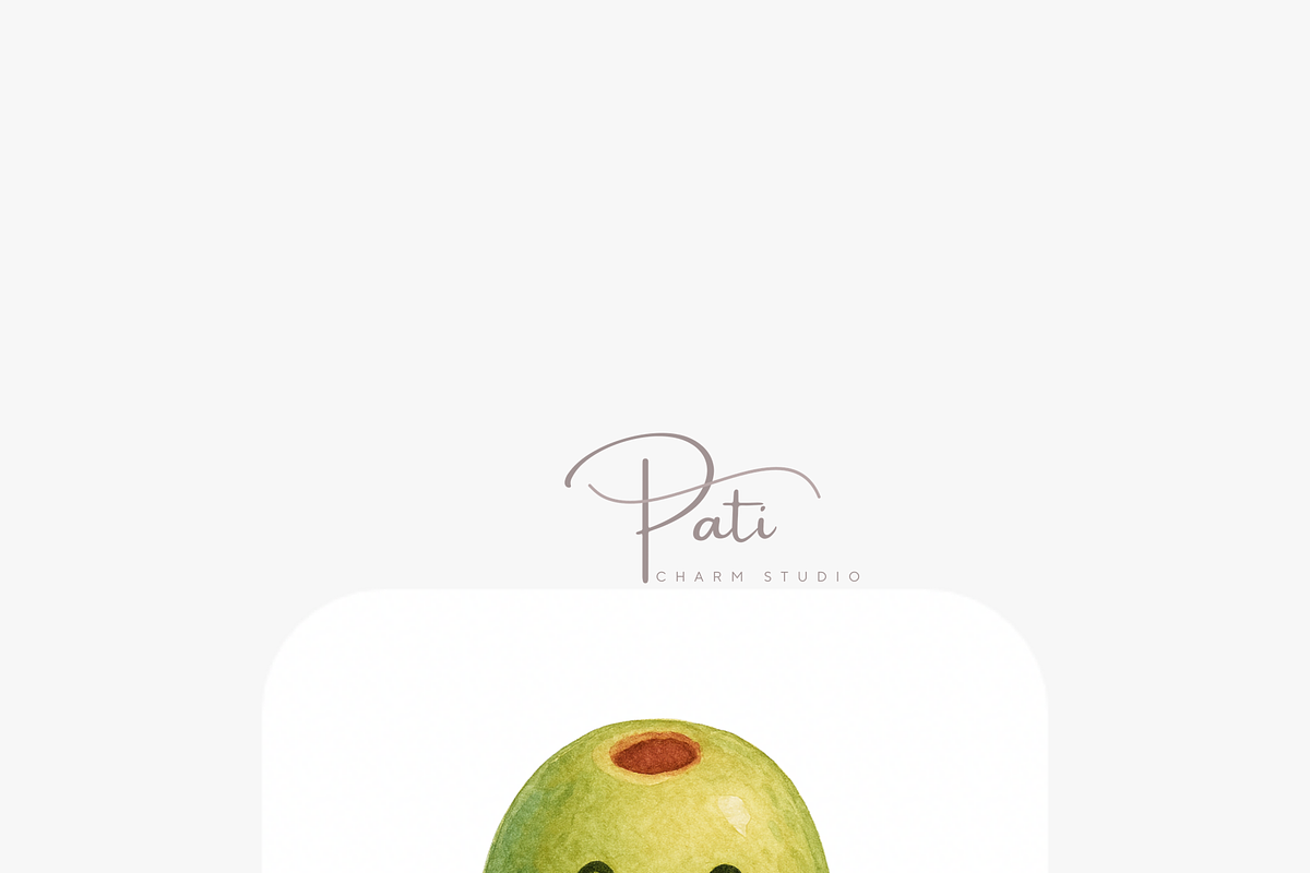 27 Olive Garden Clipart, a Food Illustration by Pati Charm Studio (Photo 6 of 8)