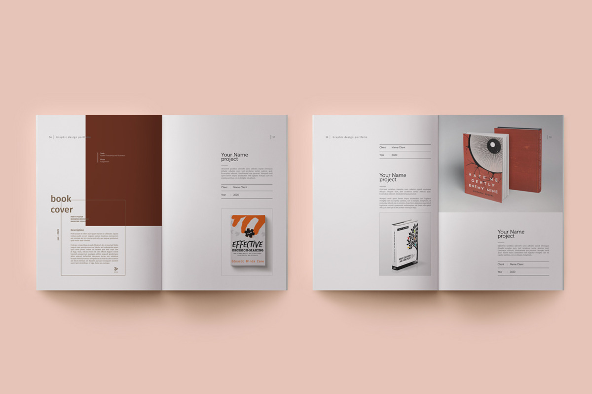 Graphic Design Portfolio, a Brochure Template by adekfotografia (Photo 13 of 16)