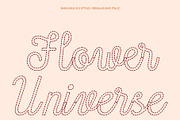 CS Blossom Dashed, a Script Font by Craft Supply Co. (Thumbnail 3 of 8)