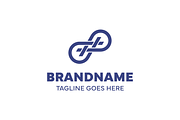Infinity Hashtag Simple Modern Logo, a Branding & Logo Template by Pray Art Design Studio (Thumbnail 1 of 2)