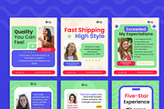 Customer Testimonials - Social Media, a Social Media Template by Jiwstudio (Thumbnail 5 of 5)