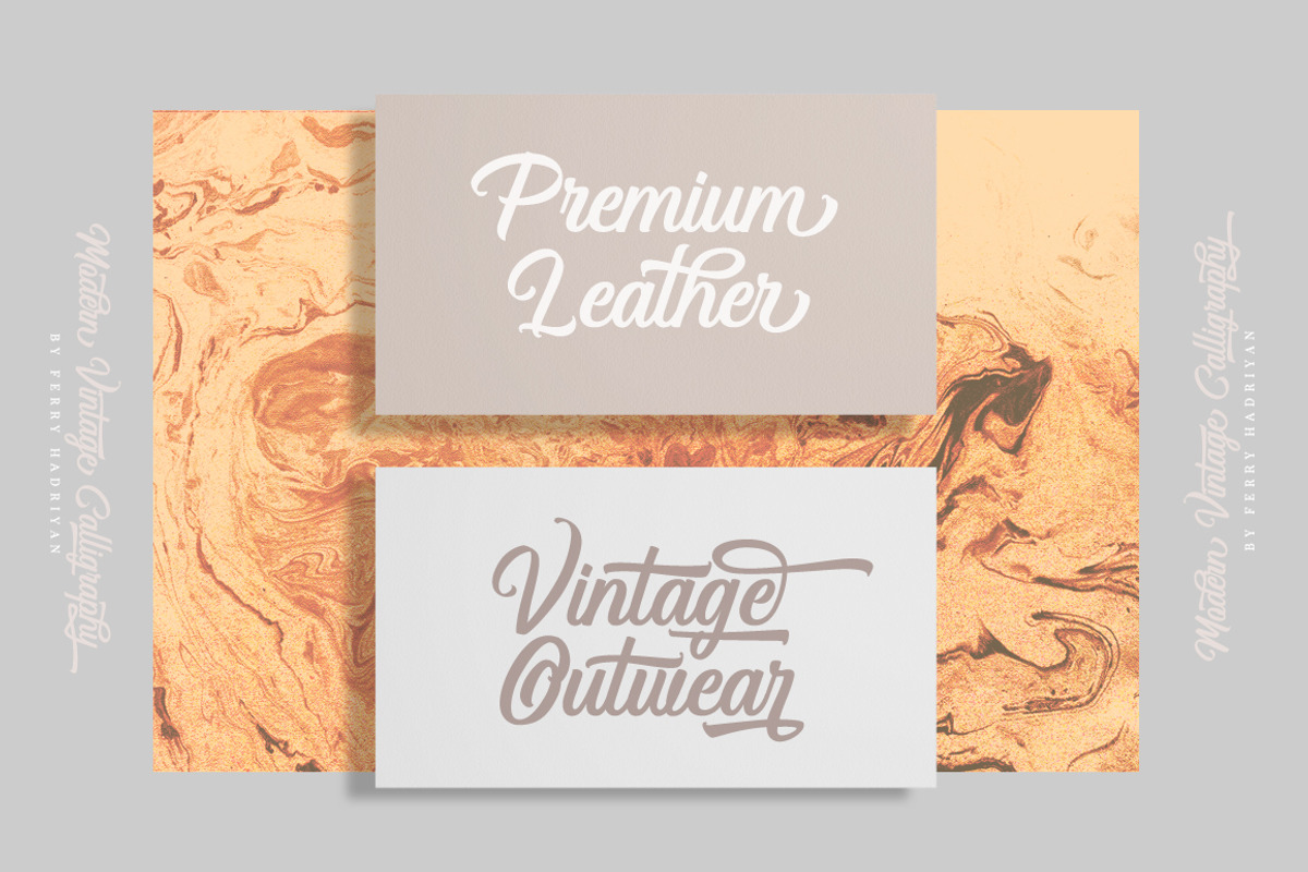Bhorgcust - Script Font, a Script Font by FHFont (Photo 3 of 10)