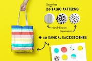 Summer Memphis Patterns + Templates, a Pattern Graphic by Anugraha Design (Thumbnail 2 of 9)