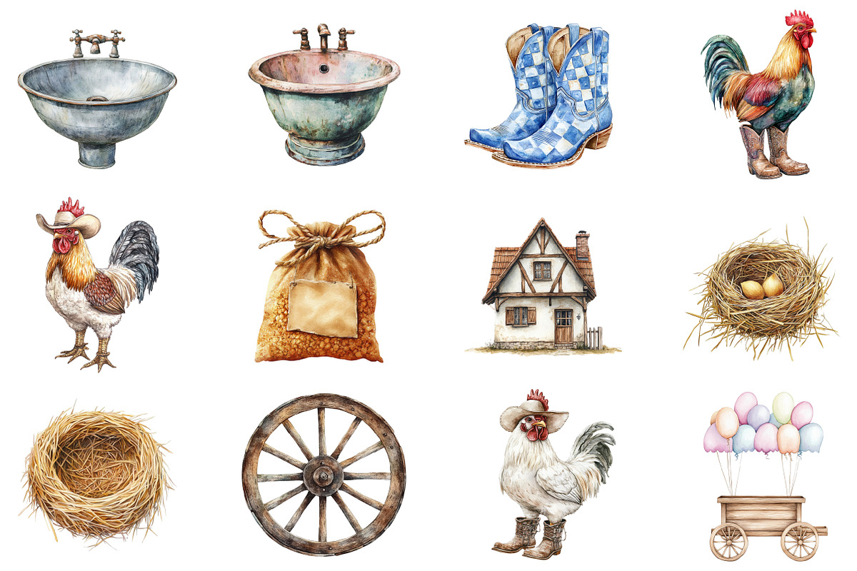 Baby Chick Clipart Bundle, an Illustration by CitraGraphics (Photo 2 of 5)