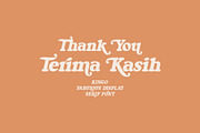 Kingo, a Serif Font by Omotu Studio (Thumbnail 19 of 19)