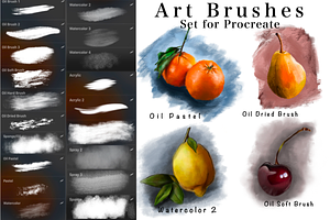 Art Brushes for Procreate