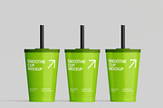 Smoothie Cup Mockup, a Cups & Container Mockup by renderstockmarket (Thumbnail 4 of 4)