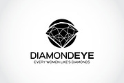 Diamond eye Logo, a Branding & Logo Template by The Branding Fusion (Thumbnail 4 of 4)