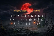 18 Spooky Horror Font Bundle, a Script Font by AN Productions (Thumbnail 48 of 48)