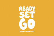 Holiday Journey | Bubble Font, a Handwritten Font by Calamar Studio (Thumbnail 5 of 12)