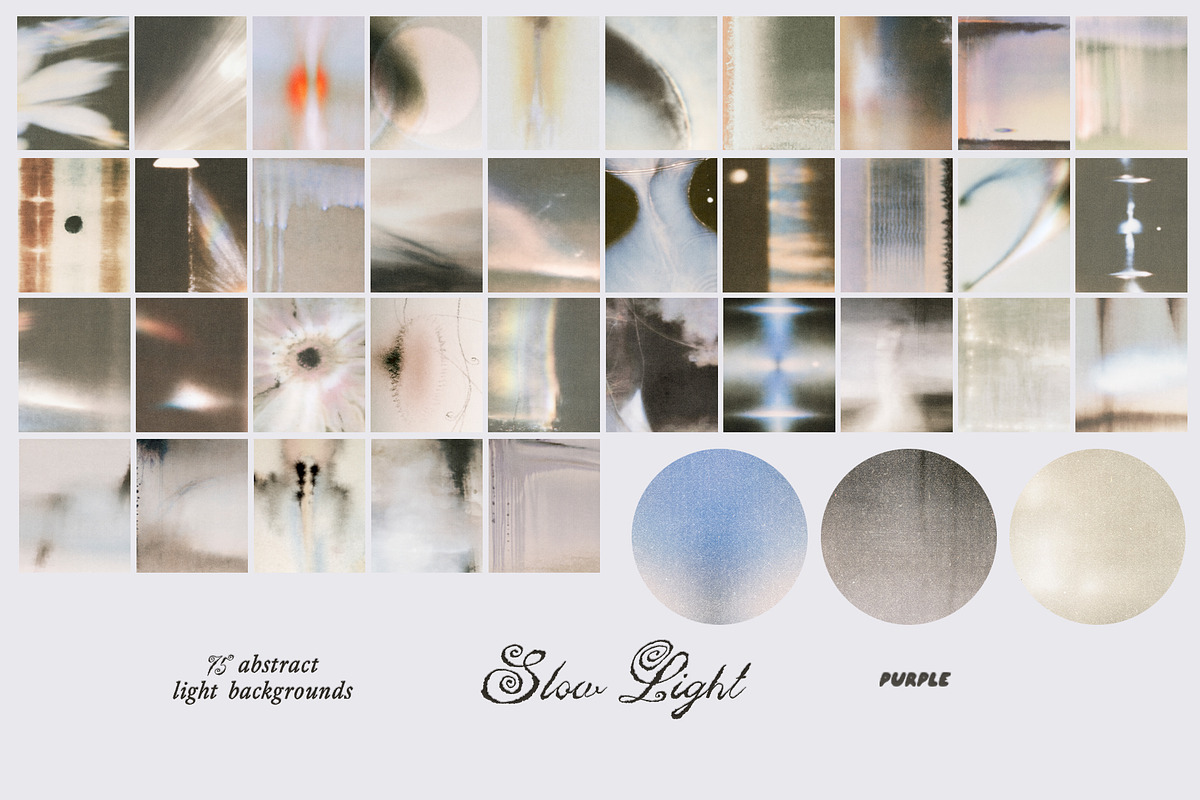 Slow Light: Abstract Backgrounds, a Background Graphic by Purple (Photo 8 of 9)