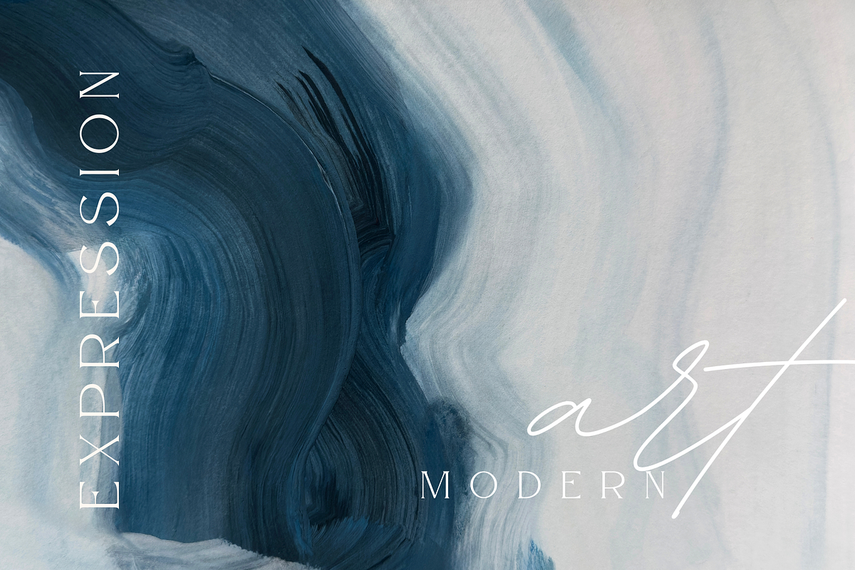 MODERN BLUE AND WHITE TEXTURE, a Texture Illustration by identity.ART (Photo 2 of 9)