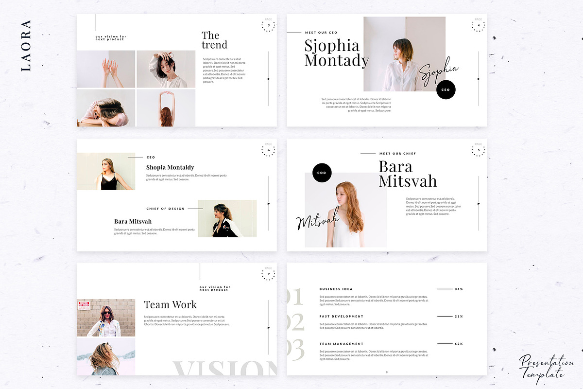 Laorah - Keynote Template, a Presentation Template by Slidehack (Photo 2 of 7)