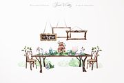 Forest Wedding Illustrations, a Decorative Illustration by Aquarellina (Thumbnail 11 of 32)