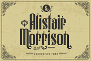 Alistair Morrison, a Font by LetterStock (Thumbnail 1 of 6)