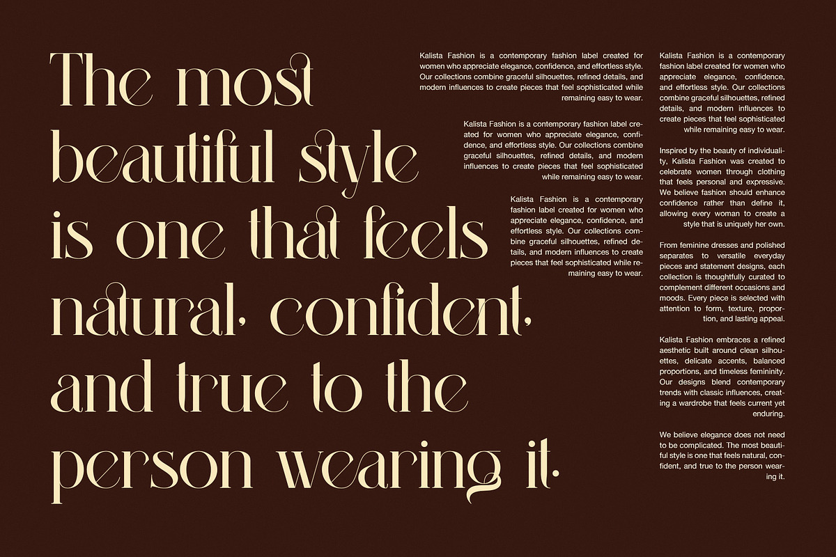 Mattgin Elegant Serif Font, a Serif Font by Perfectype (Photo 3 of 8)