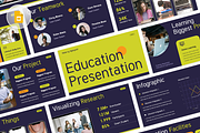 Education Google Slides, a Presentation Template by rgbryand (Thumbnail 1 of 7)
