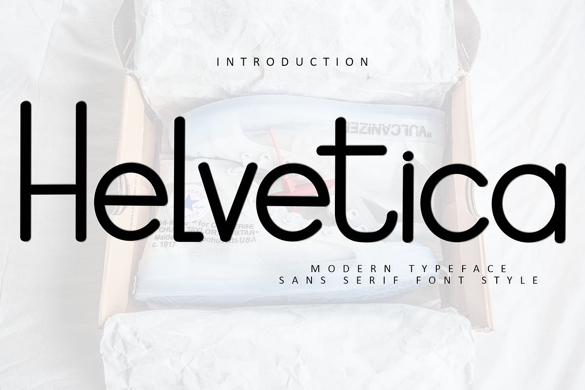 Helvetica, a Sans Serif Font by FreshTypeINK (Photo 1 of 8)
