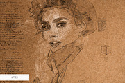 Da Vinci Sketch Action for Photoshop, an Action Add-On by FixThePhoto (Thumbnail 28 of 42)