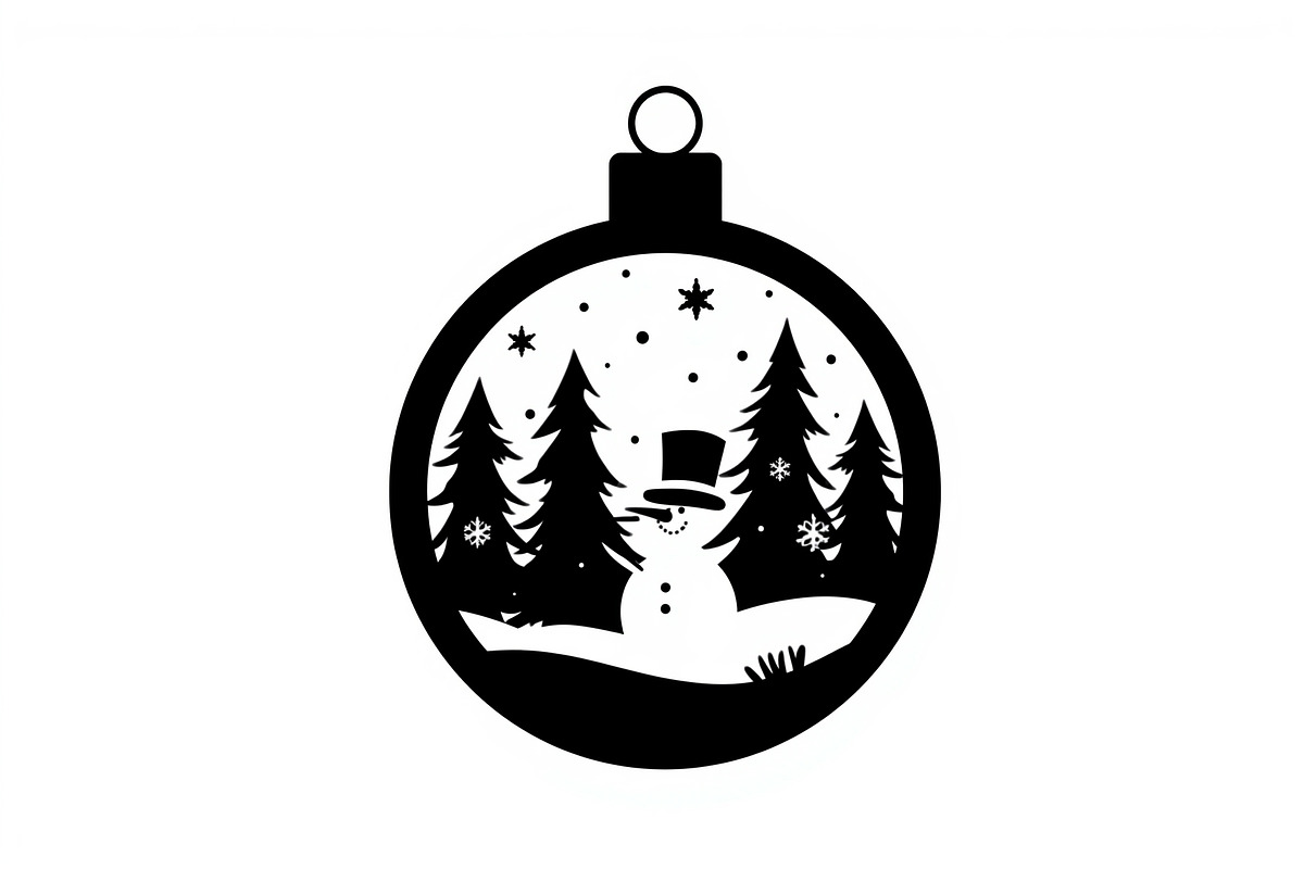 Christmas Laser Cut Design Bundle, a Graphic by Creativeshirt (Photo 4 of 17)