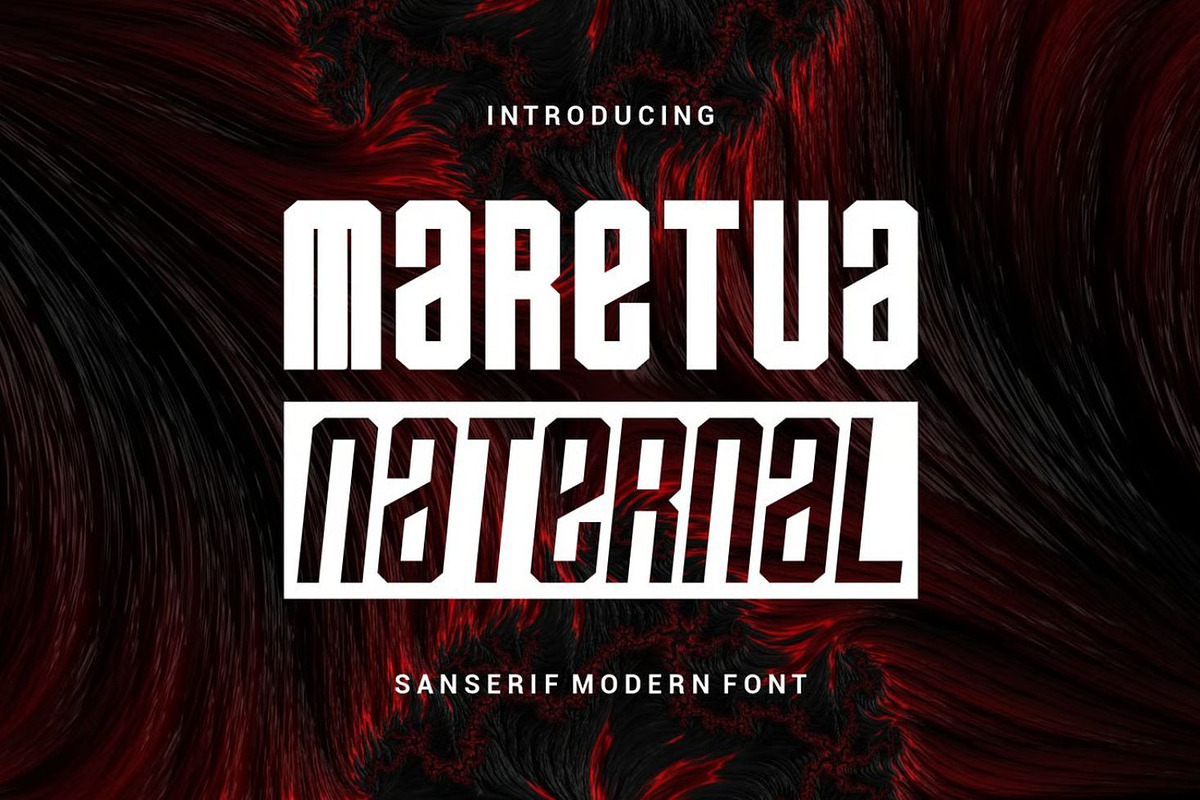 MaretuaNaternal, a Sans Serif Font by Auliacreative (Photo 5 of 5)