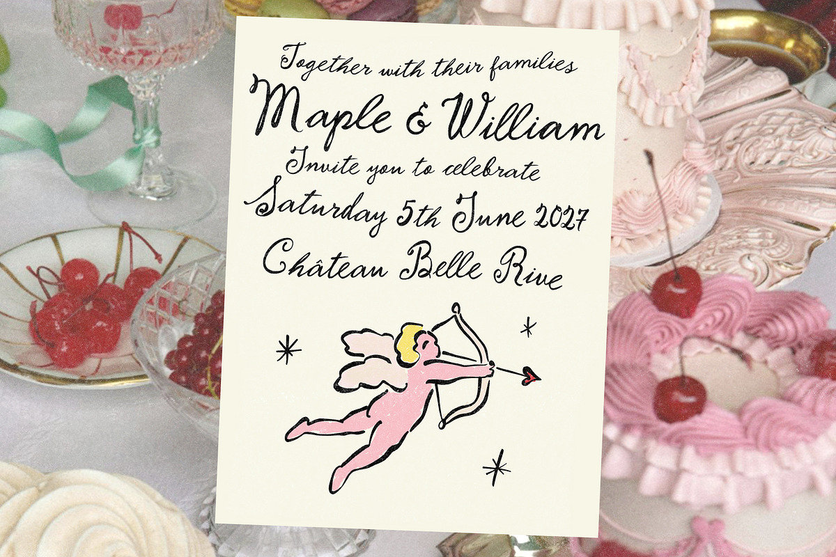 Pop Hearts Studio Whimsical Font, a Handwritten Font by Ayya Studio (Photo 8 of 12)