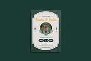 Elegant Wedding Invitation Template, an Invitation Template by iDoodle Studio (Thumbnail 3 of 3)