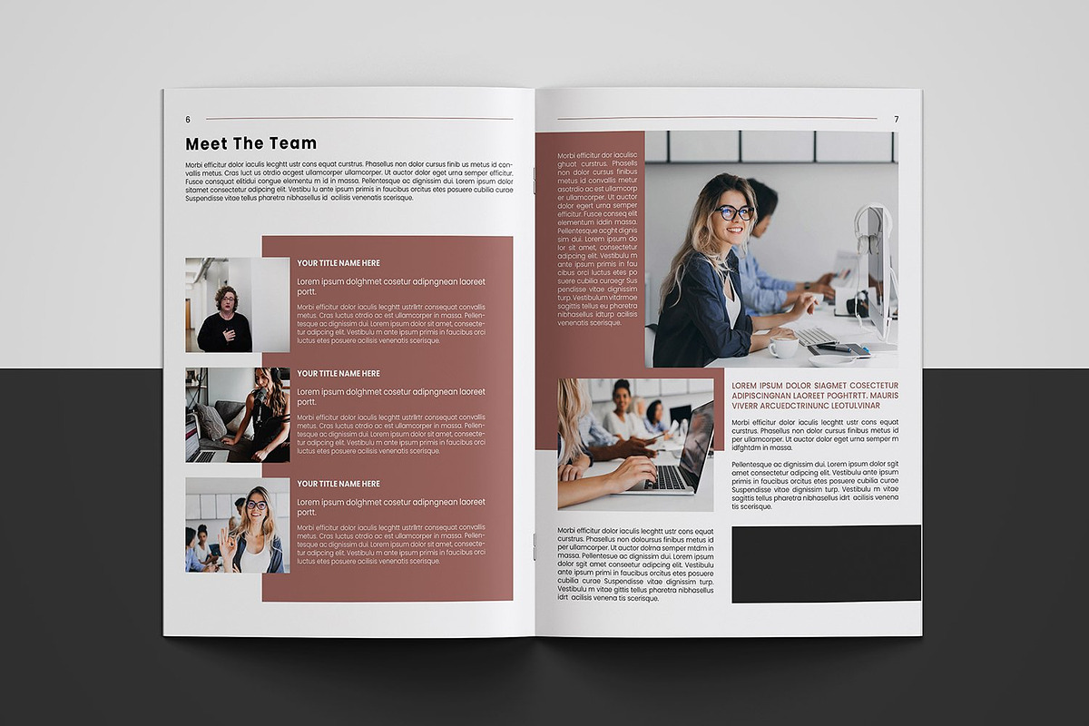 Service & Pricing Guide Template, a Brochure Template by Template Shop (Photo 8 of 8)