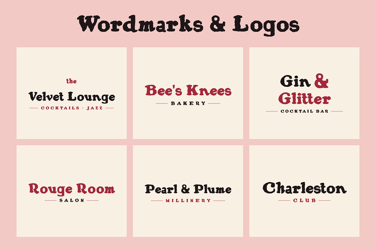 Cheeky Pearls | Flapper Slab Serif, a Slab Serif Font by Lauren Hodges (Photo 6 of 12)