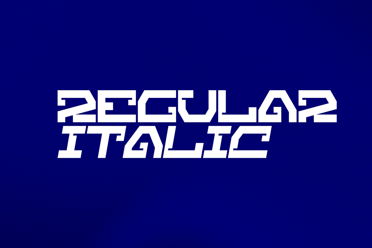 Robot Brain – Display Techno Font, a Symbol Font by figuree studio (Photo 2 of 10)