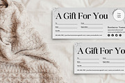 Printable Gift Certificate, a Templates & Theme by Snapybiz (Thumbnail 12 of 13)