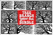 Tree Branch Laser Cut Panel Bundle, a Graphic by balal (Thumbnail 1 of 11)