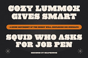 Bloxerif, a Serif Font by graphicook (Thumbnail 9 of 10)
