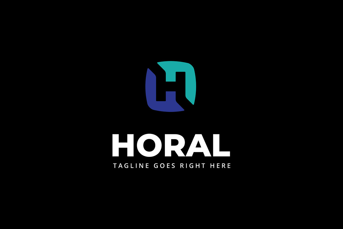 Horal H Letter Logo, a Branding & Logo Template by Tovarkovdesign (Photo 5 of 6)