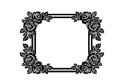 Floral Decorative Frame Vector Bundl, an Illustration by musafir_fashion (Thumbnail 21 of 51)