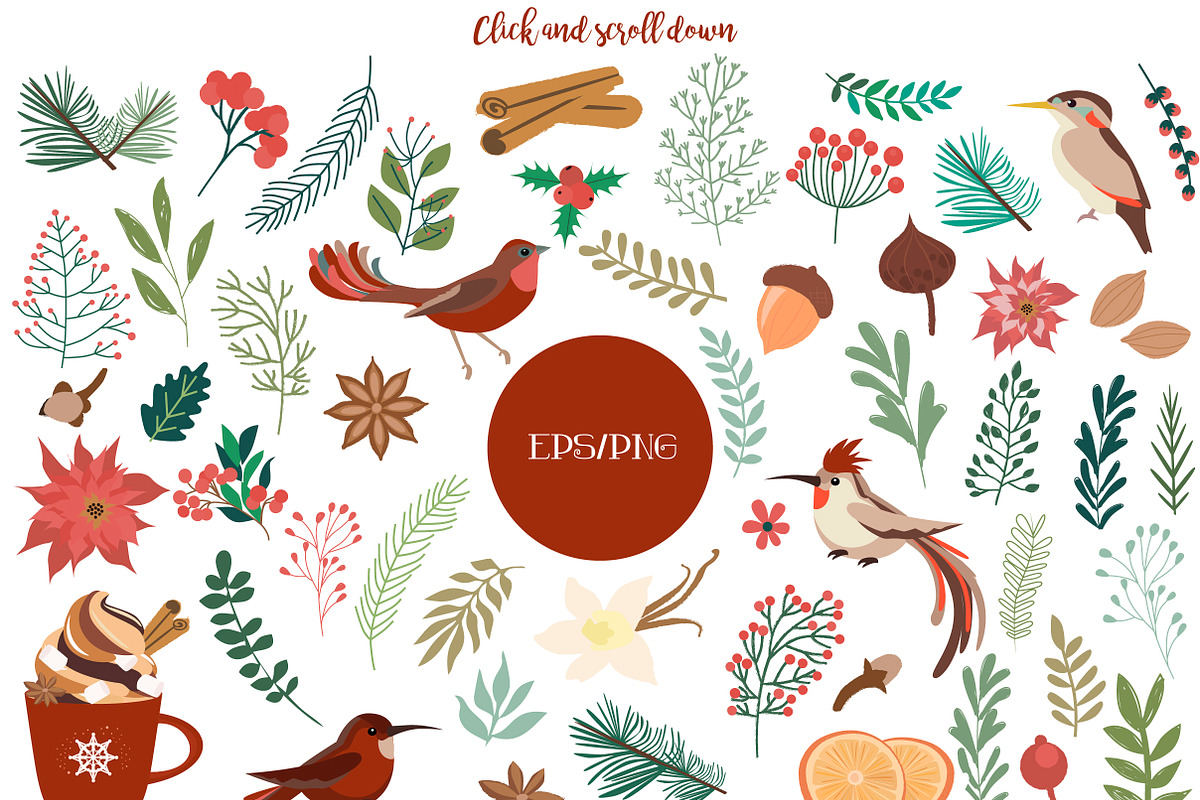 Christmas Spices collection, a Decorative Illustration by Mio Buono (Photo 4 of 7)