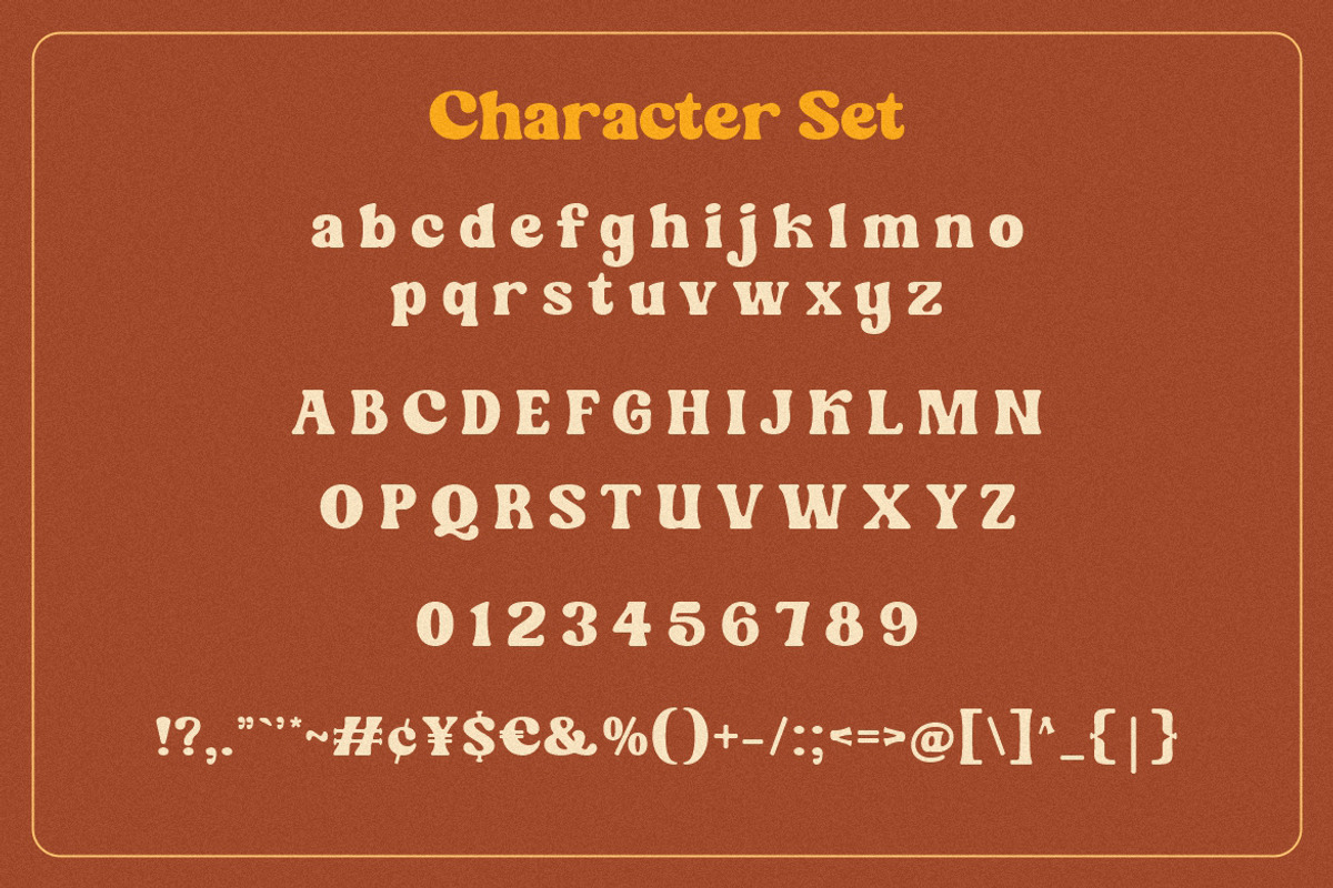 Shine Coasty - Retro Serif Font!, a Serif Font by HansCo Studio (Photo 8 of 9)