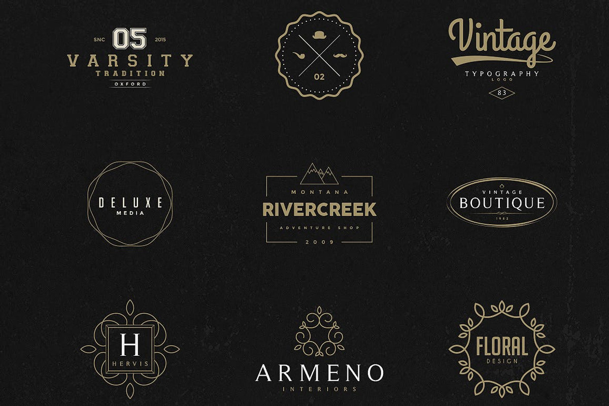 Premium Logo Element Kit, a Branding & Logo Template by UInstrument (Photo 3 of 12)