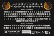 Zentras Typeface, a Blackletter Font by alit design (Thumbnail 16 of 17)