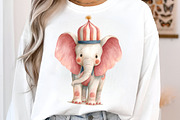 Cute Circus Clipart, an Illustration by SinaCreation (Thumbnail 6 of 10)