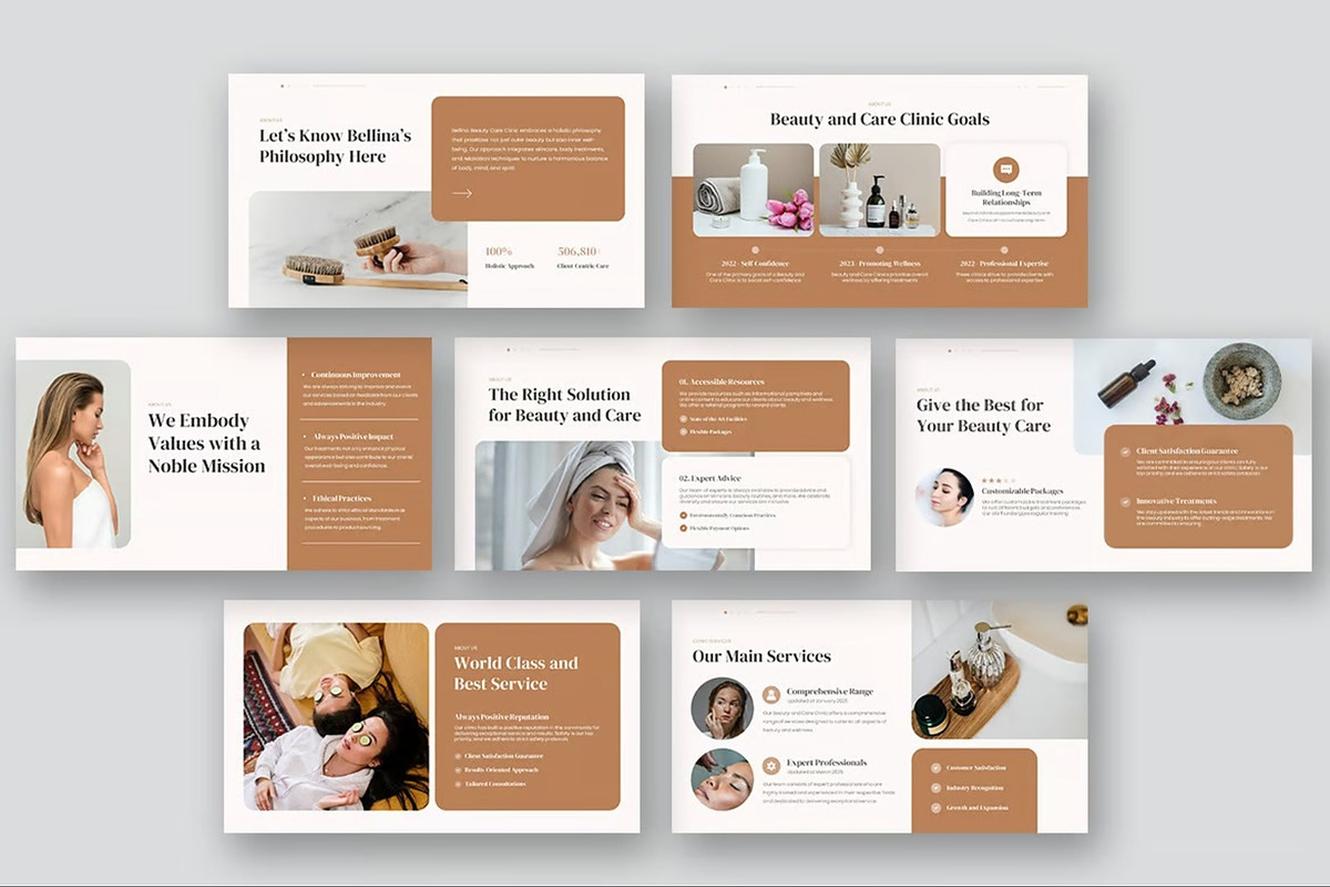 Beauty & Care Clinic Keynote, a Presentation Template by Fit-tee (Photo 5 of 10)