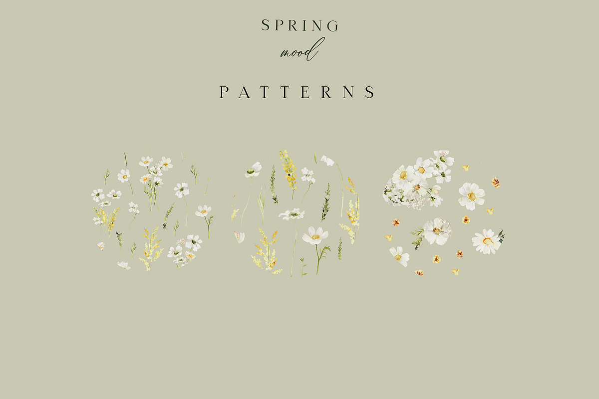 Spring mood - watercolor collection, a Seasonal Illustration by Youksy (Photo 10 of 11)