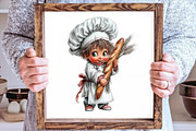 Cute little chef clipart, a Person Illustration by fashionaddict (Thumbnail 5 of 7)