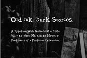 Graviots Fragmented - Broken Letters, a Serif Font by HypeWorksCo (Thumbnail 3 of 12)