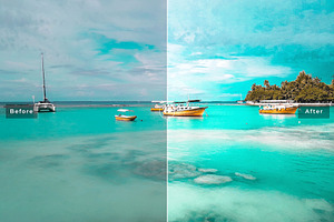 Aquamarine Lightroom Presets Pack