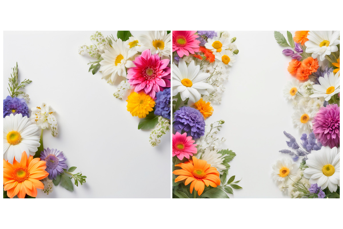 Floral frame Nature flower, a Background Graphic by IrySha (Photo 6 of 7)