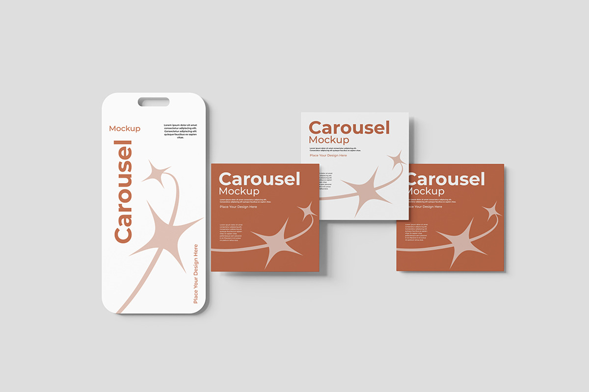 Carousel Mockup, a Product Mockup by bimockup (Photo 3 of 7)
