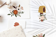 FLORAL WOMAN modern women print, a Person Illustration by Spark Studio Brushes (Thumbnail 8 of 9)